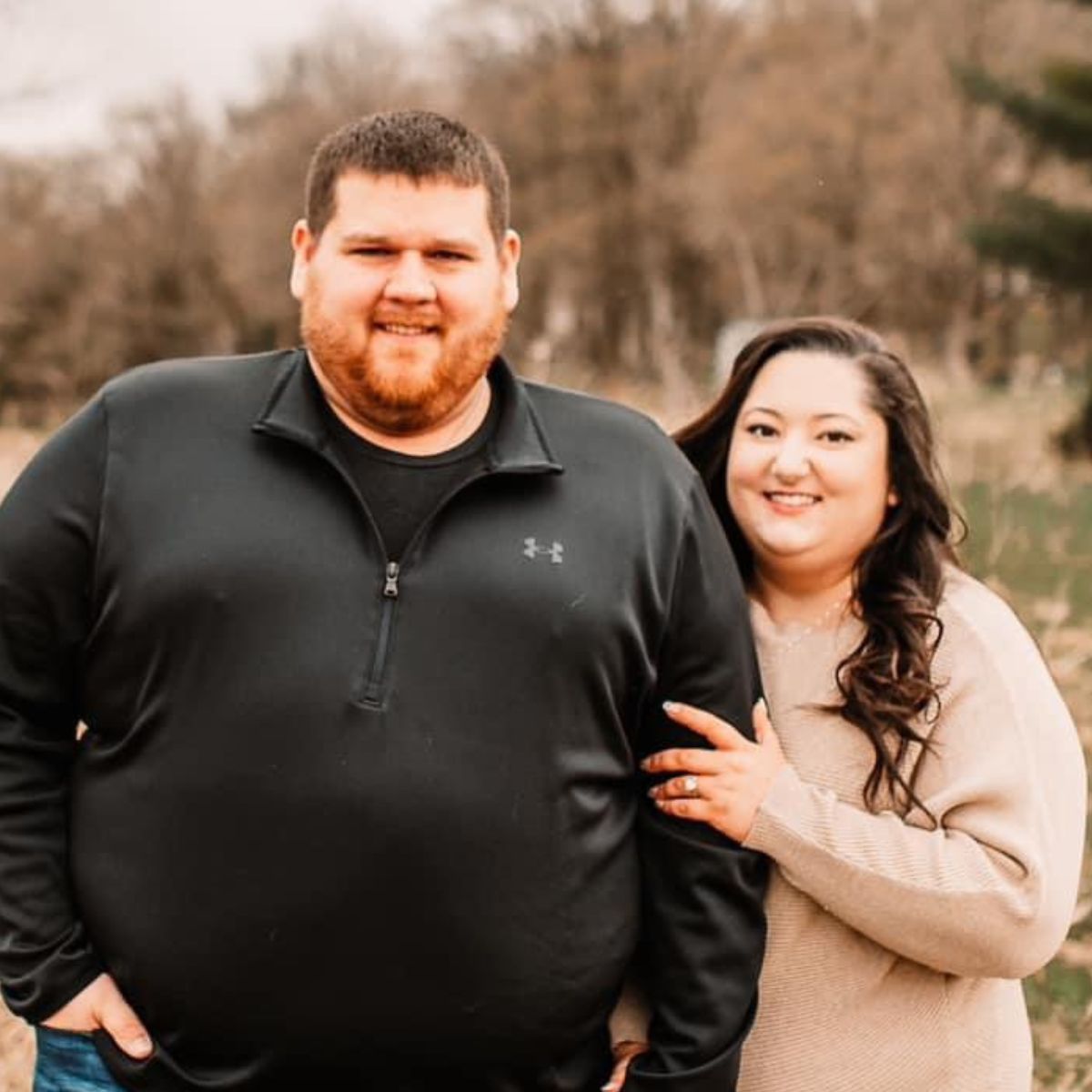 Brooke and Andrew, a white married couple hoping to adopt