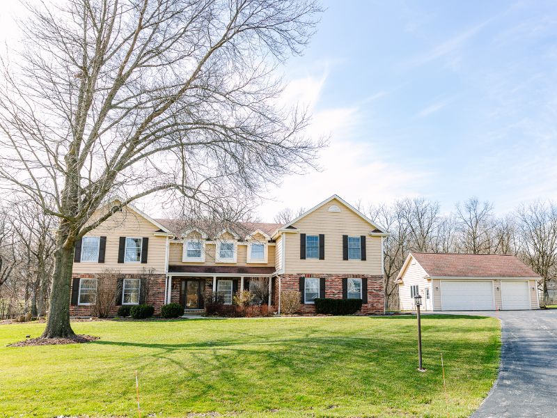 large suburban home of couple who wants to adopt