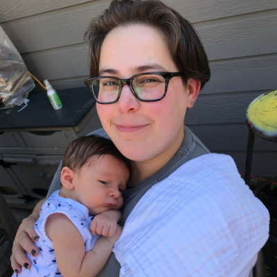 Stephanie, half of an Austin couple that wants to adopt a baby